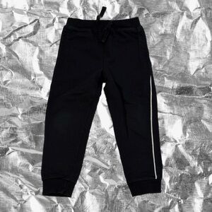 CR Sports Kids Black Jogger Pants Size 4T / 4 Years